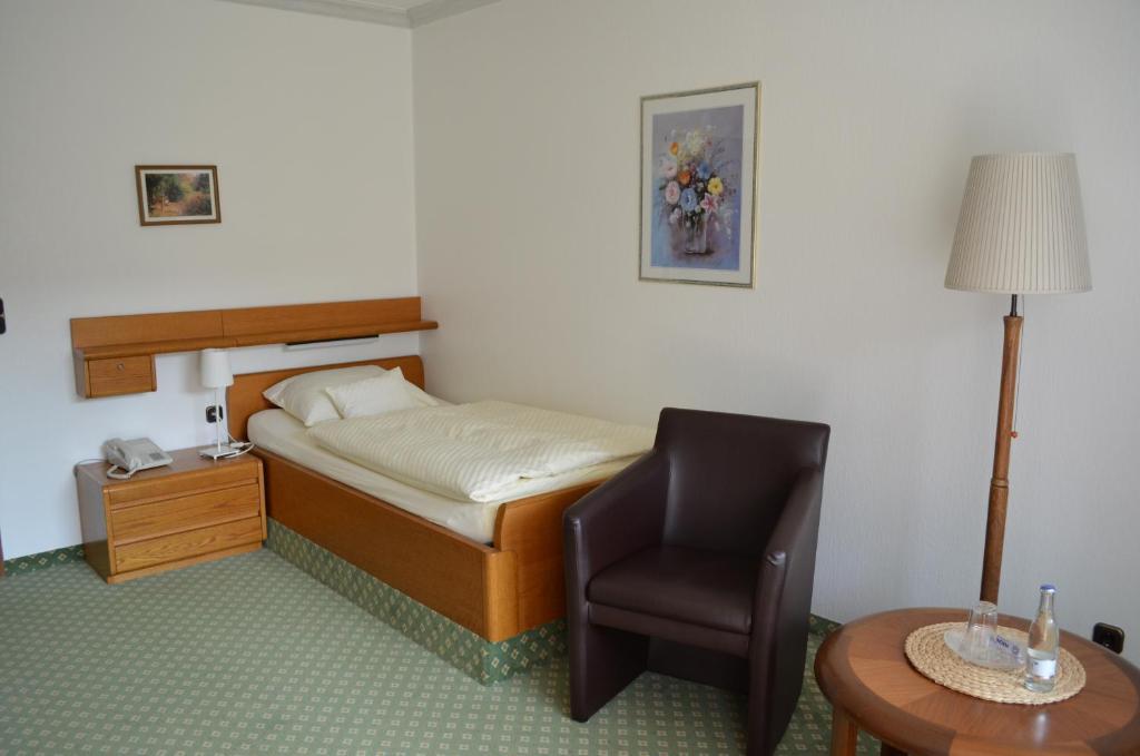 Hotel Zum Goldenen Hirsch باد بيفينسون الغرفة الصورة